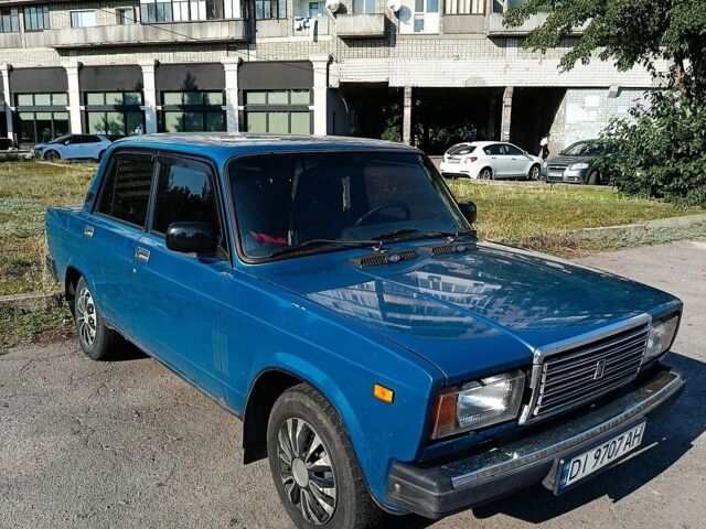 Синій ВАЗ 2107, об'ємом двигуна 1.6 л та пробігом 120 тис. км за 1200 $, фото 2 на Automoto.ua