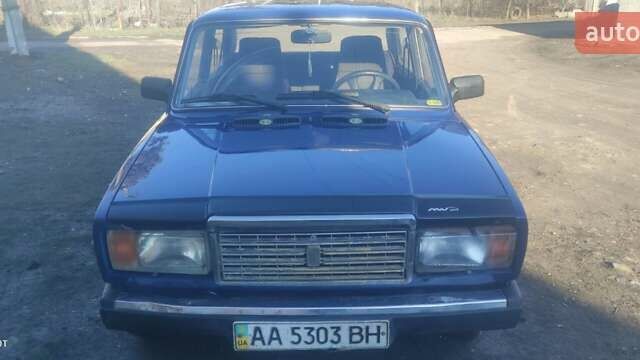 Синій ВАЗ 2107, об'ємом двигуна 1.57 л та пробігом 158 тис. км за 1200 $, фото 15 на Automoto.ua