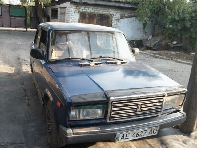 Синий ВАЗ 2107, объемом двигателя 0 л и пробегом 56 тыс. км за 627 $, фото 7 на Automoto.ua