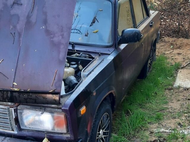 Синій ВАЗ 2107, об'ємом двигуна 1.5 л та пробігом 200 тис. км за 711 $, фото 1 на Automoto.ua