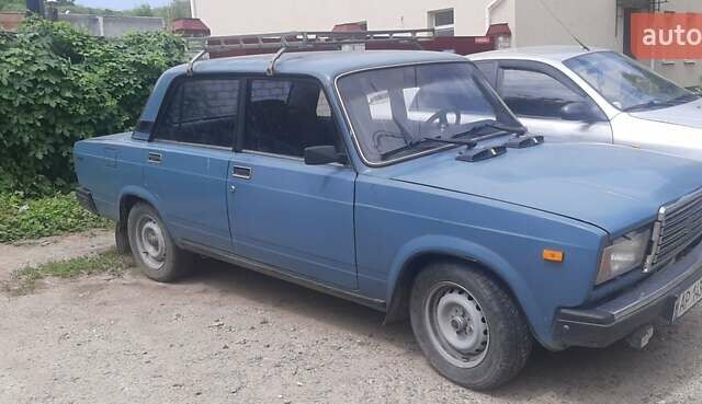 Синий ВАЗ 2107, объемом двигателя 1.4 л и пробегом 90 тыс. км за 1800 $, фото 3 на Automoto.ua