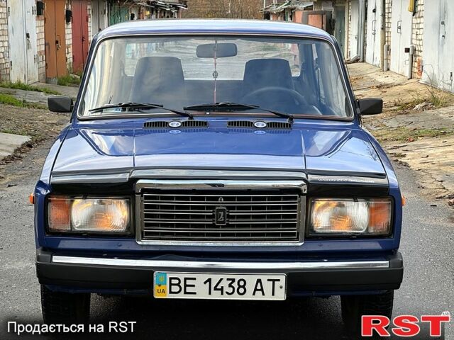 Синий ВАЗ 2107, объемом двигателя 1.5 л и пробегом 167 тыс. км за 1850 $, фото 2 на Automoto.ua
