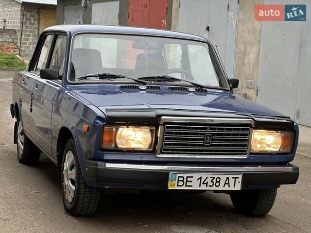 Синий ВАЗ 2107, объемом двигателя 1.45 л и пробегом 40 тыс. км за 1650 $, фото 8 на Automoto.ua