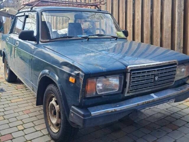 Синий ВАЗ 2107, объемом двигателя 1.5 л и пробегом 100 тыс. км за 846 $, фото 2 на Automoto.ua