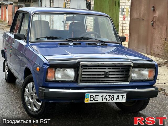 Синий ВАЗ 2107, объемом двигателя 1.5 л и пробегом 167 тыс. км за 1850 $, фото 1 на Automoto.ua