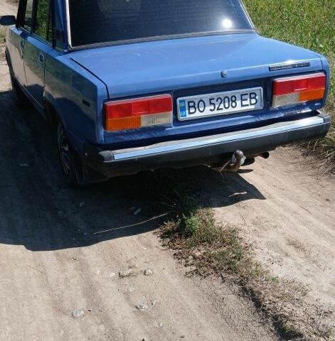ВАЗ 2107 2003 в Борщеве на Automoto.ua Синий ВАЗ 2107, объемом двигателя 1.6 л и пробегом 16 тыс. км за 1500 $, фото 2 на Automoto.ua