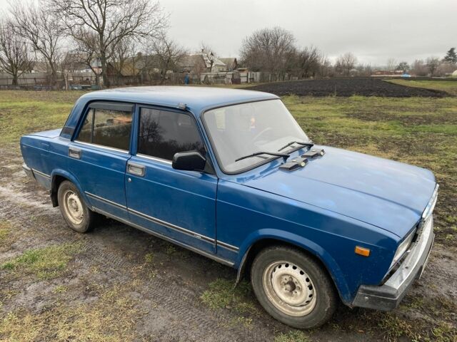 Синій ВАЗ 2107, об'ємом двигуна 0 л та пробігом 126 тис. км за 850 $, фото 1 на Automoto.ua