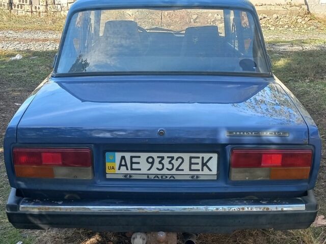 Синий ВАЗ 2107, объемом двигателя 1.5 л и пробегом 140 тыс. км за 777 $, фото 1 на Automoto.ua