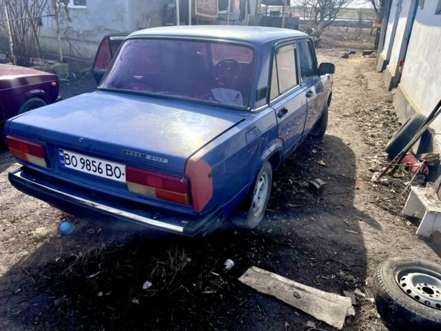 Синий ВАЗ 2107, объемом двигателя 1.5 л и пробегом 50 тыс. км за 550 $, фото 2 на Automoto.ua