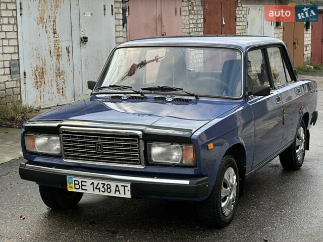 Синій ВАЗ 2107, об'ємом двигуна 1.45 л та пробігом 39 тис. км за 1850 $, фото 9 на Automoto.ua