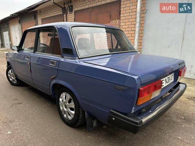 Синий ВАЗ 2107, объемом двигателя 1.45 л и пробегом 40 тыс. км за 1650 $, фото 17 на Automoto.ua