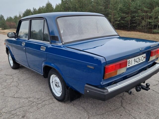 Синий ВАЗ 2107, объемом двигателя 1.5 л и пробегом 168 тыс. км за 1600 $, фото 23 на Automoto.ua