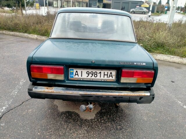 Синий ВАЗ 2107, объемом двигателя 1.6 л и пробегом 93 тыс. км за 400 $, фото 2 на Automoto.ua