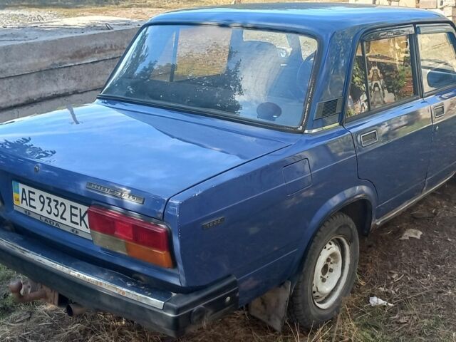 Синий ВАЗ 2107, объемом двигателя 1.5 л и пробегом 140 тыс. км за 777 $, фото 4 на Automoto.ua