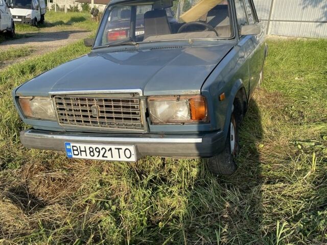 Синий ВАЗ 2107, объемом двигателя 0 л и пробегом 65 тыс. км за 350 $, фото 1 на Automoto.ua
