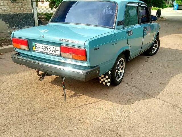 Синий ВАЗ 2107, объемом двигателя 1.6 л и пробегом 170 тыс. км за 1400 $, фото 5 на Automoto.ua