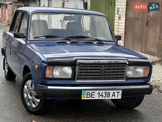 Синий ВАЗ 2107, объемом двигателя 1.45 л и пробегом 39 тыс. км за 1750 $, фото 8 на Automoto.ua