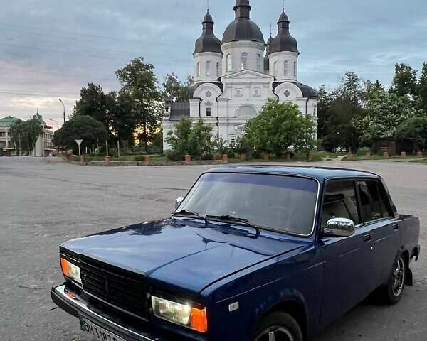 Синий ВАЗ 2107, объемом двигателя 1.6 л и пробегом 82 тыс. км за 1900 $, фото 3 на Automoto.ua