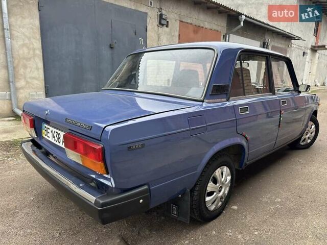 Синий ВАЗ 2107, объемом двигателя 1.45 л и пробегом 40 тыс. км за 1650 $, фото 10 на Automoto.ua