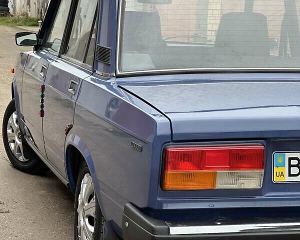 Синий ВАЗ 2107, объемом двигателя 1.45 л и пробегом 40 тыс. км за 1650 $, фото 16 на Automoto.ua