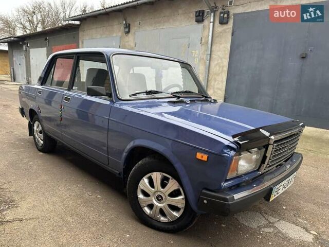 Синий ВАЗ 2107, объемом двигателя 1.45 л и пробегом 40 тыс. км за 1650 $, фото 8 на Automoto.ua