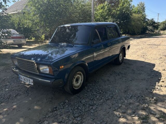Синий ВАЗ 2107, объемом двигателя 1.5 л и пробегом 96 тыс. км за 801 $, фото 1 на Automoto.ua