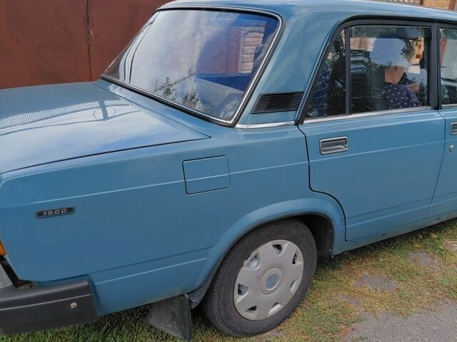 Синий ВАЗ 2107, объемом двигателя 0 л и пробегом 227 тыс. км за 2209 $, фото 1 на Automoto.ua