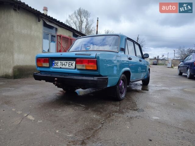 Синій ВАЗ 2107, об'ємом двигуна 1.5 л та пробігом 90 тис. км за 1400 $, фото 3 на Automoto.ua