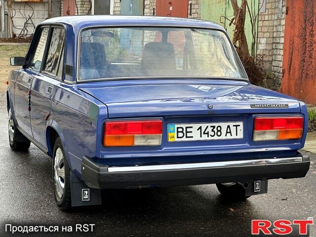 Синий ВАЗ 2107, объемом двигателя 1.5 л и пробегом 167 тыс. км за 1850 $, фото 5 на Automoto.ua