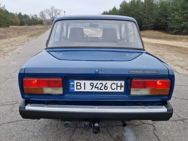 Синий ВАЗ 2107, объемом двигателя 1.5 л и пробегом 168 тыс. км за 1600 $, фото 4 на Automoto.ua