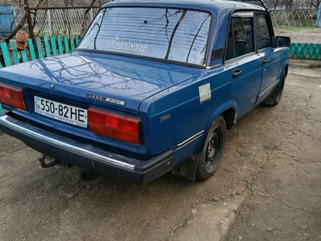 Синій ВАЗ 2107, об'ємом двигуна 0 л та пробігом 148 тис. км за 1182 $, фото 1 на Automoto.ua