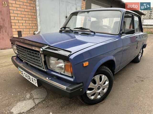 Синий ВАЗ 2107, объемом двигателя 1.45 л и пробегом 40 тыс. км за 1650 $, фото 7 на Automoto.ua