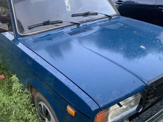 Синий ВАЗ 2107, объемом двигателя 1.5 л и пробегом 3 тыс. км за 1000 $, фото 2 на Automoto.ua