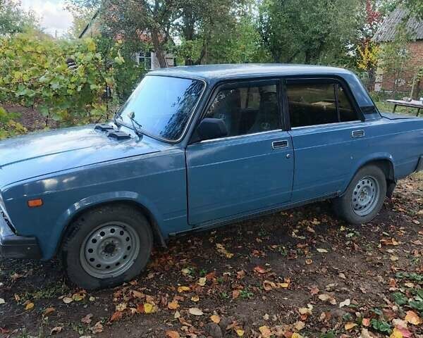 Синий ВАЗ 2107, объемом двигателя 1.45 л и пробегом 66 тыс. км за 1450 $, фото 5 на Automoto.ua