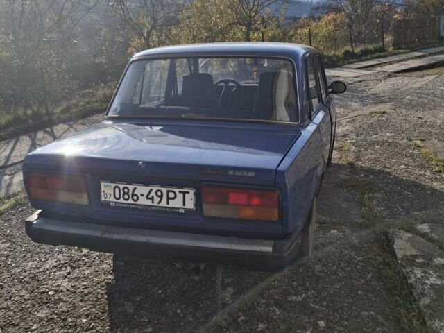 Синий ВАЗ 2107, объемом двигателя 1.5 л и пробегом 77 тыс. км за 1612 $, фото 6 на Automoto.ua