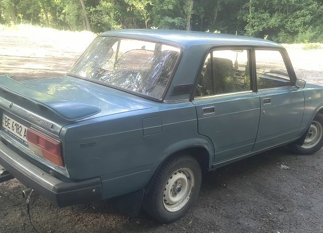 Синий ВАЗ 2107, объемом двигателя 0 л и пробегом 70 тыс. км за 1499 $, фото 3 на Automoto.ua