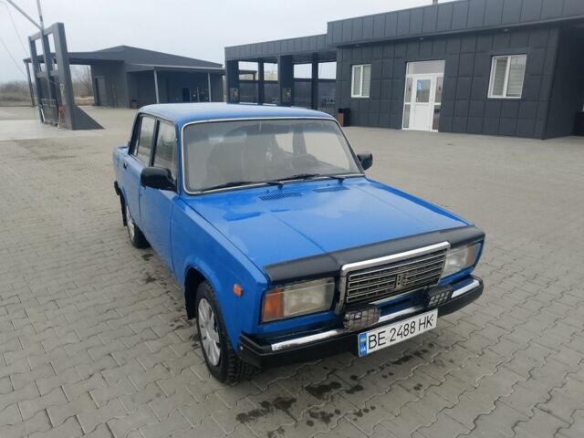 Синій ВАЗ 2107, об'ємом двигуна 1.5 л та пробігом 138 тис. км за 750 $, фото 2 на Automoto.ua