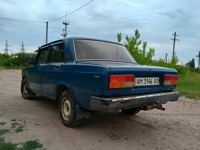 Синий ВАЗ 2107, объемом двигателя 0 л и пробегом 31 тыс. км за 850 $, фото 4 на Automoto.ua