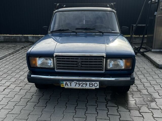 Синий ВАЗ 2107, объемом двигателя 1.5 л и пробегом 40 тыс. км за 1309 $, фото 1 на Automoto.ua