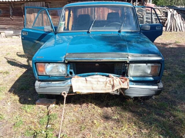 Синій ВАЗ 2107, об'ємом двигуна 1.5 л та пробігом 60 тис. км за 292 $, фото 1 на Automoto.ua