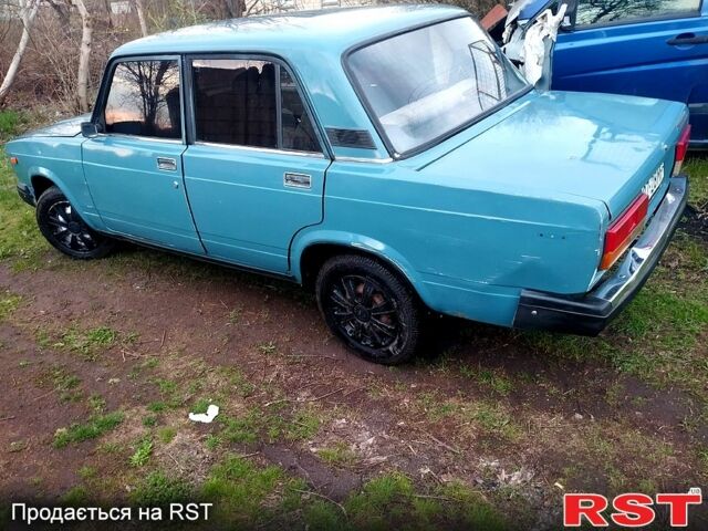 Синий ВАЗ 2107, объемом двигателя 1.6 л и пробегом 254 тыс. км за 770 $, фото 3 на Automoto.ua