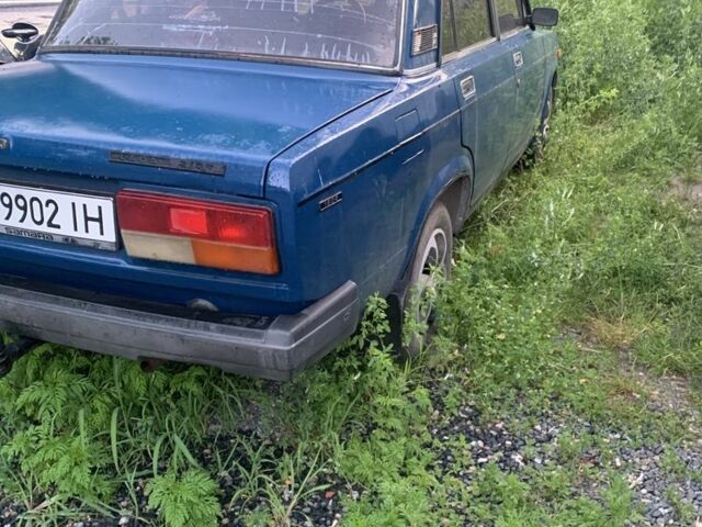 Синий ВАЗ 2107, объемом двигателя 1.5 л и пробегом 3 тыс. км за 1000 $, фото 4 на Automoto.ua
