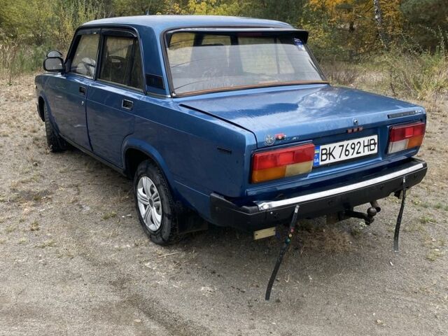 Синий ВАЗ 2107, объемом двигателя 1.5 л и пробегом 50 тыс. км за 850 $, фото 1 на Automoto.ua