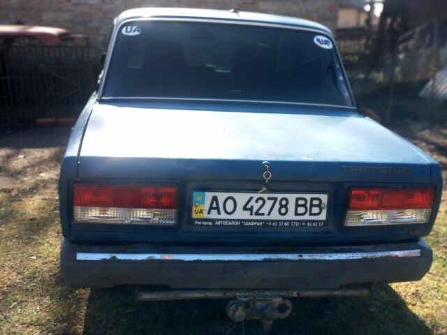 Синий ВАЗ 2107, объемом двигателя 0 л и пробегом 1000 тыс. км за 600 $, фото 12 на Automoto.ua