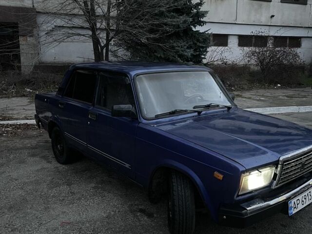 Синий ВАЗ 2107, объемом двигателя 1.5 л и пробегом 160 тыс. км за 947 $, фото 2 на Automoto.ua