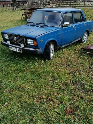 Синий ВАЗ 2107, объемом двигателя 0 л и пробегом 110 тыс. км за 550 $, фото 1 на Automoto.ua