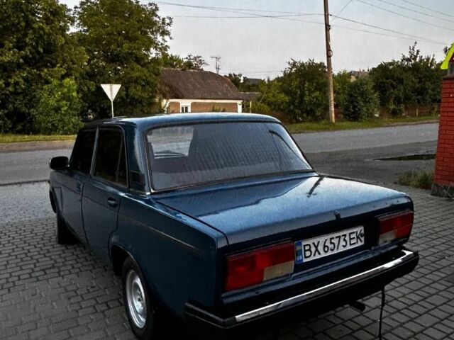Синій ВАЗ 2107, об'ємом двигуна 1.5 л та пробігом 137 тис. км за 1349 $, фото 5 на Automoto.ua