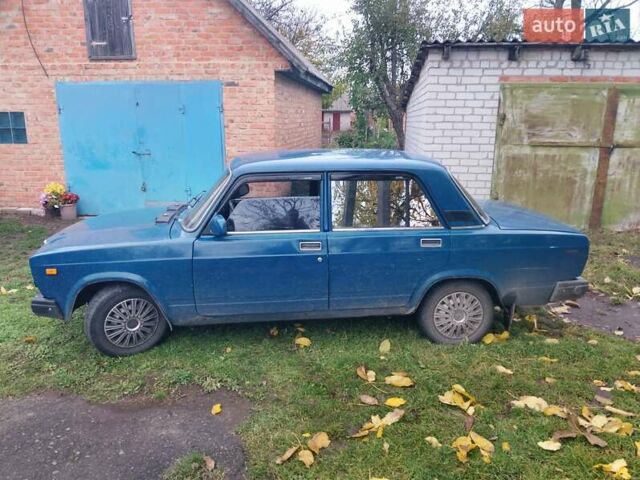 ВАЗ 2107 2004 в Онуфриевке на Automoto.ua Синий ВАЗ 2107, объемом двигателя 1.45 л и пробегом 270 тыс. км за 1400 $, фото 3 на Automoto.ua