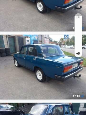 Синій ВАЗ 2107, об'ємом двигуна 1.5 л та пробігом 330 тис. км за 1650 $, фото 1 на Automoto.ua
