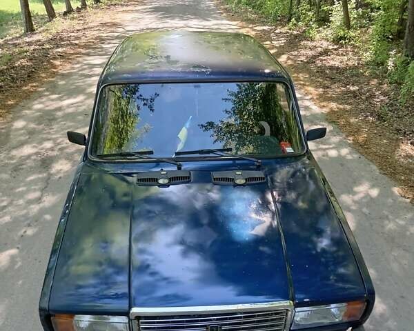 Синий ВАЗ 2107, объемом двигателя 1.5 л и пробегом 213 тыс. км за 440 $, фото 9 на Automoto.ua